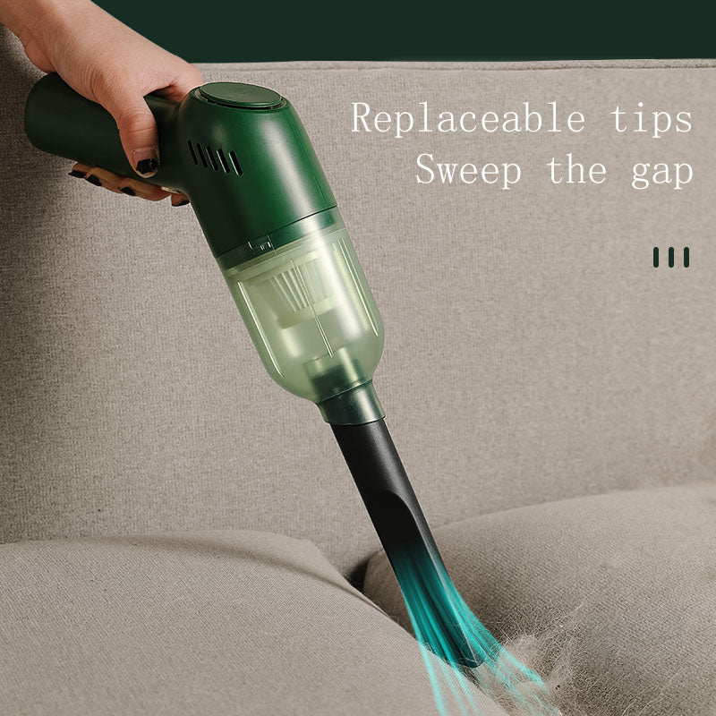 Pet Grooming Supplies Dog Hair Vacuum Cleaner with replaceable tips for efficient cleaning on furniture.