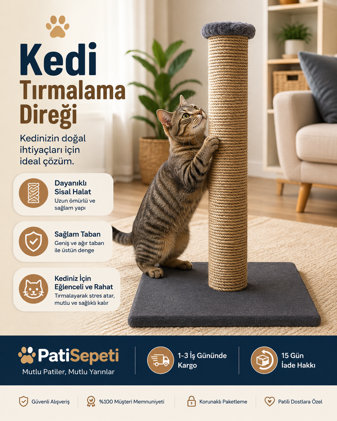 Kedi Tırmalama Tahtası
