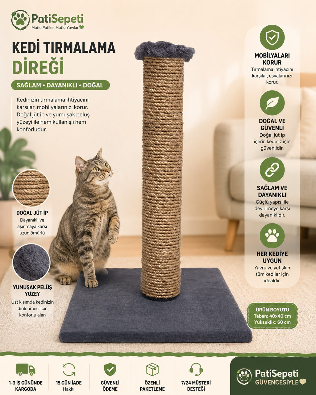 Kedi Tırmalama Tahtası