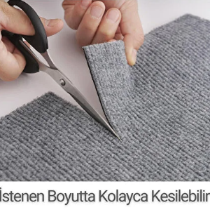 Kedi Tırmalama Halısı Yapışkanlı Her Yüzeye Uygulanabilir Kesilebilir Mobilya Koruyucu Mat (40X50)