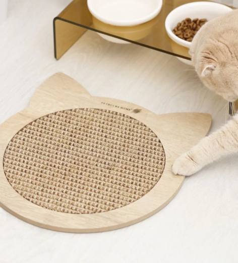 Doğal Sisal Kedi Tırmalama Matı Kedi Tırmalama Tahtası Kedi Otu Catnip Içerikli