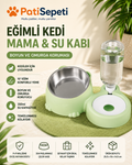 Kedinizin sağlığı ve konforu için doğru mama kabı önemlidir.