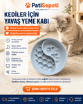 🐾 Sağlıklı Beslenme İçin Yavaş Yeme Kabı